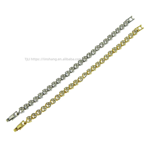 New Roman simple love shape diamond-encrusted women's <b>bracelet</b> - Product Image 5