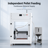 Imprimante 3D Protolink3D à grand volume FGF 600x600x1000mm, système d'alimentation en granulés industriel, enclos, nivellement automatique, double extrudeur