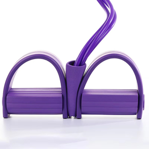 Thiết bị tập thể dục căng thẳng TPE thể hình giãn nở dây đàn hồi crunches với sức đề kháng ban nhạc kéo bàn đạp - Product Image 2