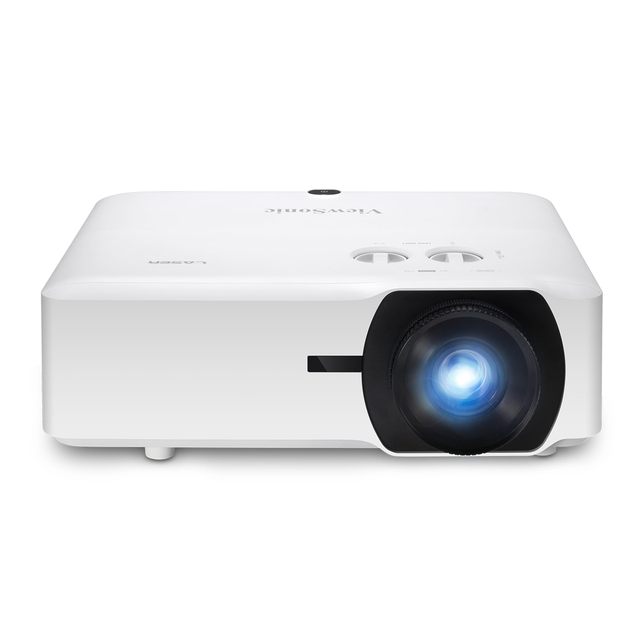 6000 ANSI Lumens 3D WUXGA Laser Projector ViewSonic LS740W 4K Smart Video Beamer for Presentation Home and Conference Use