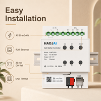 Passerelle Matter Hub fiable Tuya Zigbee Thread filaire DALI pour la maison intelligente avec système d'automatisation d'éclairage intelligent