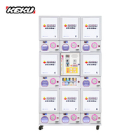 KEKU Distributeur de capsules Gacha personnalisable, mini machine de jeu amusante à monnayeur pour jouets en métal, garantie 1 an