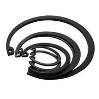 Spring Steel Mn Gr 8.8 B7 A235 Black Oxide Axially Mounted Circlips for Shafts Spring Retaining Rings DIN 472