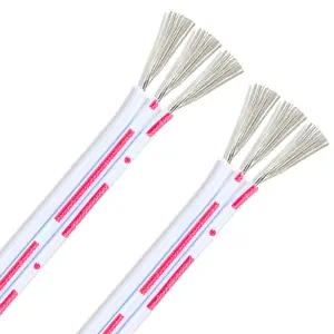 UL2651 AWM PVC-Isolierung Flach band draht verzinntes Kupfer 3-poliges 8-poliges flexibles Lautsprecher kabel