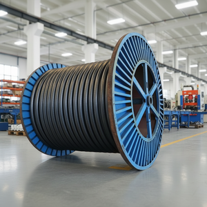 สายไฟฟ้าแรงดันต่ำ 0.6/1kv แบบ XLPE PVC 4 แกน 95 มม. สายไฟฟ้าทองแดงสำหรับใช้งานใต้ดิน - Product Image 1