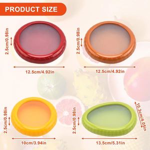 Ready Ship Customized Logo Sustainable OEM Brand <b>Silicone</b> + ABS Fresh Stretch Fruit & Vegetable Storage Box Kitchen <b>Tool</b> - Product Image 3