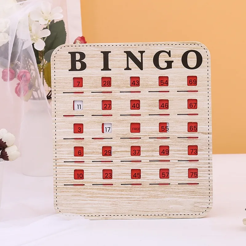 Juego de cartas de bingo personalizadas con números de fácil lectura, papel reutilizable, hojas de Bingo para grupos, juegos de aula familiar