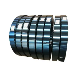 Made in China 65Mn, SK85, 50CrVA, C45, C50, C75 Blue Packaging Steel Strapping Price of Carbon Steel Strap/Strip