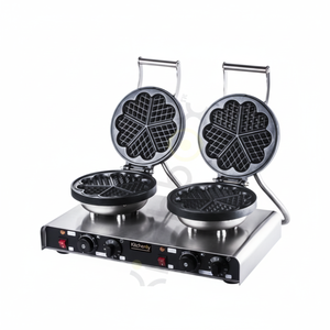 เครื่องทำวาฟเฟิลรูปดอกไม้อุตสาหกรรมในเชิงพาณิชย์ (แพ็คละ2ชิ้น) - Product Image 1