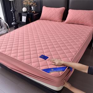 Protector de Colchón, Cubre Colchón Individual, Cubrecama Estilo Hotel, Antiácaros, Terciopelo de Leche - Product Image 2