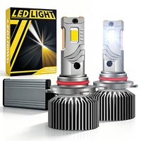 Ampoule de phare LED automobile M65 130W/paire 6500K Blanc H7 H4 9005 9006 H16 H8 12V 24V H1 H3 H18 9145 pour voiture
