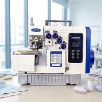 Nouvelle machine à coudre surjeteuse haute vitesse JUKKY 747DX pour matériaux légers à moyens – Machine à coudre industrielle