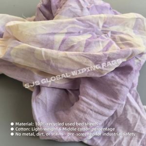 Trapos de Algodón de Colores Industriales para Limpieza, Trapos de Algodón Reciclado - Product Image 4