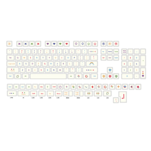 Phím Bàn Phím Royal Kludge 61 87 104, Phím Có Đèn Nền Nhuộm Subbed Oem, Dễ Thương, Anime Xda Artisan, Phím Pbt, Tùy Chỉnh Nhật Bản - Product Image 3