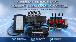 รีโมทคอนโทรลไร้สายกันน้ำ IP68 มาตรฐาน CE พร้อมจอยสติ๊ก 4 ตัว ควบคุมแบบสัดส่วน โซลินอยด์ 350 บาร์ 80-120 ลิตร/นาที สำหรับเครน - Product Image 5