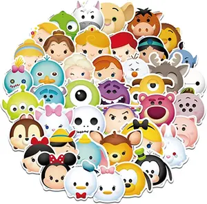 Cartoon Stickers Children's Kawaii cartoon animal character Water Bottle Cup laptop Guitar Car motorcycle