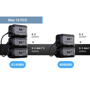 Wholesale <b>Supply</b> Lifepo4 Btry Bank Mobile Tragbare Powerstation Charge 3000w Portable <b>Power</b> Station 2500w Solar Generator 2000wh - Product Image 6