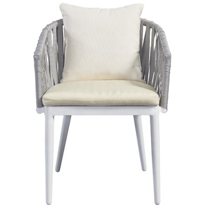 Giá rẻ giải trí ban công sân thượng đồ nội thất ngoài trời Vườn dệt dây cà phê bàn ghế Bộ - Product Image 4