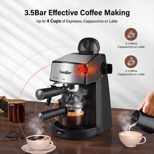 Cafetera Espresso Eléctrica Automática Sonifer SF-3534, 3.5 Bares de Presión, 220V, para el Hogar, Venta al Por Mayor - Product Image 3