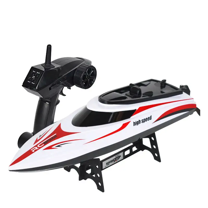 2.4G High Speed Remote Control Racing Ship RC Boat Toy For Kids Large RC high Speed Racing Yacht reinforced concrete boat toy