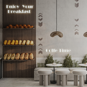 Kiosque sur le thème du café de luxe personnalisé en gros vitrine personnalisée unique conçue d'intérieur moderne - Product Image 2