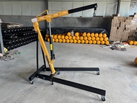Chine prix d'usine nouvelle 2 tonnes 3t petite mini voiture déplacer grue pliante à levier hydraulique avec câble métallique pour usine de fabrication