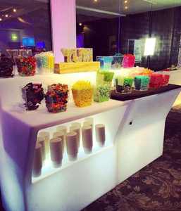 Moderno LED illuminato in plastica da <span class=keywords><strong>Bar</strong></span> portatile per casa giardino centro commerciale matrimonio commerciale narghilè Night Club <span class=keywords><strong>Lounge</strong></span> mobili - Product Image 3