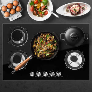 Cuisinière à gaz à 5 brûleurs avec plaque en verre <span class=keywords><strong>Gaziniere</strong></span> Plaque a Gaz Estufa De Gas Stove Gas Part Cuisinieresin Gaz - Product Image 5