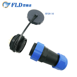 <span class=keywords><strong>Farland</strong></span> 16 Pin LED Light Equipment Waterproof Connector Price - Product Image 5