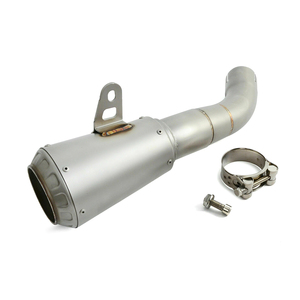 Couleurs personnalisables - <span class=keywords><strong>Prix</strong></span> d'usine - Silencieux d'échappement en acier inoxydable naturel à enfiler pour <span class=keywords><strong>Yamaha</strong></span> YZF-<span class=keywords><strong>R3</strong></span> 2015 2016 2017 - Product Image 1