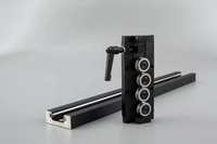 Rail de guidage linéaire à double axe SGR15 SGB15 500 mm avec curseur de verrouillage et roulement intégré pour équipement photographique et machine CNC