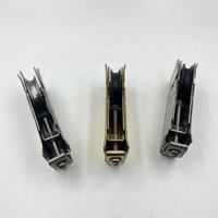 Roulettes de bas de porte coulissante en aluminium et nylon modernes et personnalisées pour placards