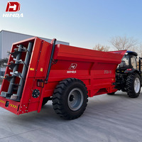 Épandeur d'engrais polyvalent pour opérations montées sur tracteur – Outil de distribution de fumier et de chaux solides – Équipement agricole