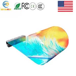 Pantalla de Película de <span class=keywords><strong>Cristal</strong></span> LED Transparente Filmbase, Pantalla Flexible Autoadhesiva para Pegar en Vidrio para Publicidad en Escaparates - Product Image 1