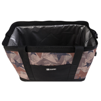TAWA Kühltasche mit Tragegriffen und Schultergurt, 600D Polyester, PEVA-Isolierung, Große Kapazität, Auslaufsicher, Langlebig, Thermisch Isoliert