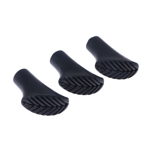 Couvre-pointes de bâtons de trekking Hz, forme de fer à cheval, PVC, universels, accessoires pour bâtons de marche en plein air, 4 pièces - Product Image 4