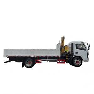 للبيع في ألبانيا شاحنة بضائع دونغفنغ 4*2 بحمولة 7.8 طن مزودة برافعة ذراع مفصلية قابلة للطي بحمولة 3.2 طن. - Product Image 5