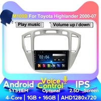 Autoradio multimédia avec écran tactile Android Auto et CarPlay pour voitures 00-07, lecteur DVD, autoradio stéréo