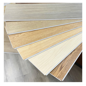 Không Thấm Nước 4mm 5mm 6mm PVC bấm vào khóa SPC sàn LVT Sàn <span class=keywords><strong>Vinyl</strong></span> tấm ván sang trọng sàn <span class=keywords><strong>Vinyl</strong></span> với ixpe - Product Image 1