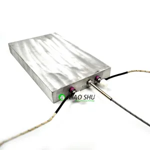 XIAOSHU 120V 250W elektrikli döküm alüminyum ısıtıcı plaka dahili K tipi termokupl ile