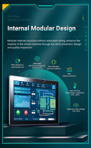 Nhà Máy Giá 10.1 inch 1280*800 VESA treo tường IP65 không thấm nước công nghiệp TFT <span class=keywords><strong>LCD</strong></span> cảm ứng màn hình màn hình với HD-MI/VGA/dp - Product Image 3