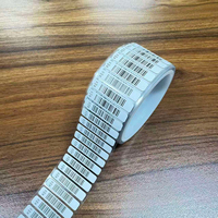 Étiquettes de pneus en PET résistantes aux hautes températures, découpées à la presse, de qualité industrielle, imperméables, avec adhésif thermofusible pour applications sur pneus