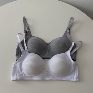 Reggiseno per Ragazze Adolescenti all'Ingrosso, Regolabile, Traspirante, in <span class=keywords><strong>Cotone</strong></span>, Senza Ferretto, Colore Unico, <span class=keywords><strong>Bralette</strong></span> per lo Sviluppo - Product Image 6