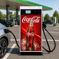 Estación de Carga Rápida DC de 180kW con Pantalla LED Grande para Publicidad, Clasificación IP55, CCS GBT para Centros Comerciales y Estacionamientos WrightCharge