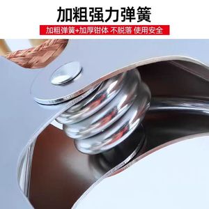 Welding Grounding Clamp 300A 500A 800A Heavy Duty <b>Wire</b> Clamp Carbon Steel Electrostatic Spraying - Product Image 3