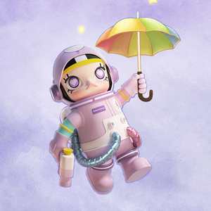 POPMART MEGA SPACE MOLLY 1000% Sweet Dream Bears PVC Figurine d'action originale d'anime en PVC, boîte mystère, cadeau de collection - Product Image 5