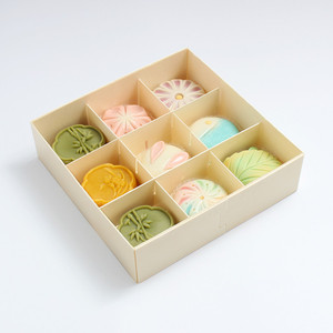 Bán Buôn Hộp Bánh Bằng Gỗ Có Thể Phân Hủy Sinh Học Hộp Bánh Ngọt Đơn Bao Bì Bánh Donut <span class=keywords><strong>Mini</strong></span> Cake Slice Dess - Product Image 2