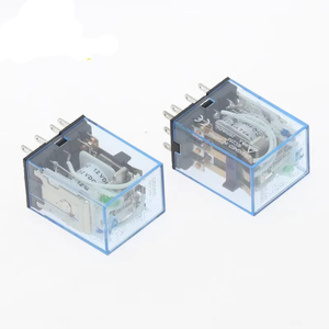 MY3 HH53P MY3NJ <span class=keywords><strong>Mini</strong></span> relé de potencia de <span class=keywords><strong>bobina</strong></span> 11pin 3NO 3NC lámpara LED 5A AC110V <span class=keywords><strong>220V</strong></span> con enchufe electromagnético intermedio - Product Image 4