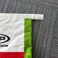 Sac tissé en PP laminé BOPP imprimé sur mesure de 25 kg, facile à ouvrir, pour l'emballage des granulés d'aliments pour veaux, bovins et animaux d'élevage