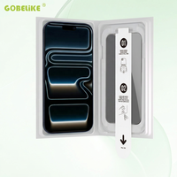 Protecteur d'écran 9H, couverture complète en verre trempé avec kit d'installation pour iPhone 18 Pro 18pro Max, livraison directe